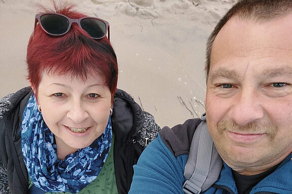 Selfie von Inspire Nutzer Holger W. und seiner Frau